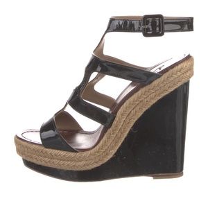 Christian Louboutin Patent Leather Espadrilles